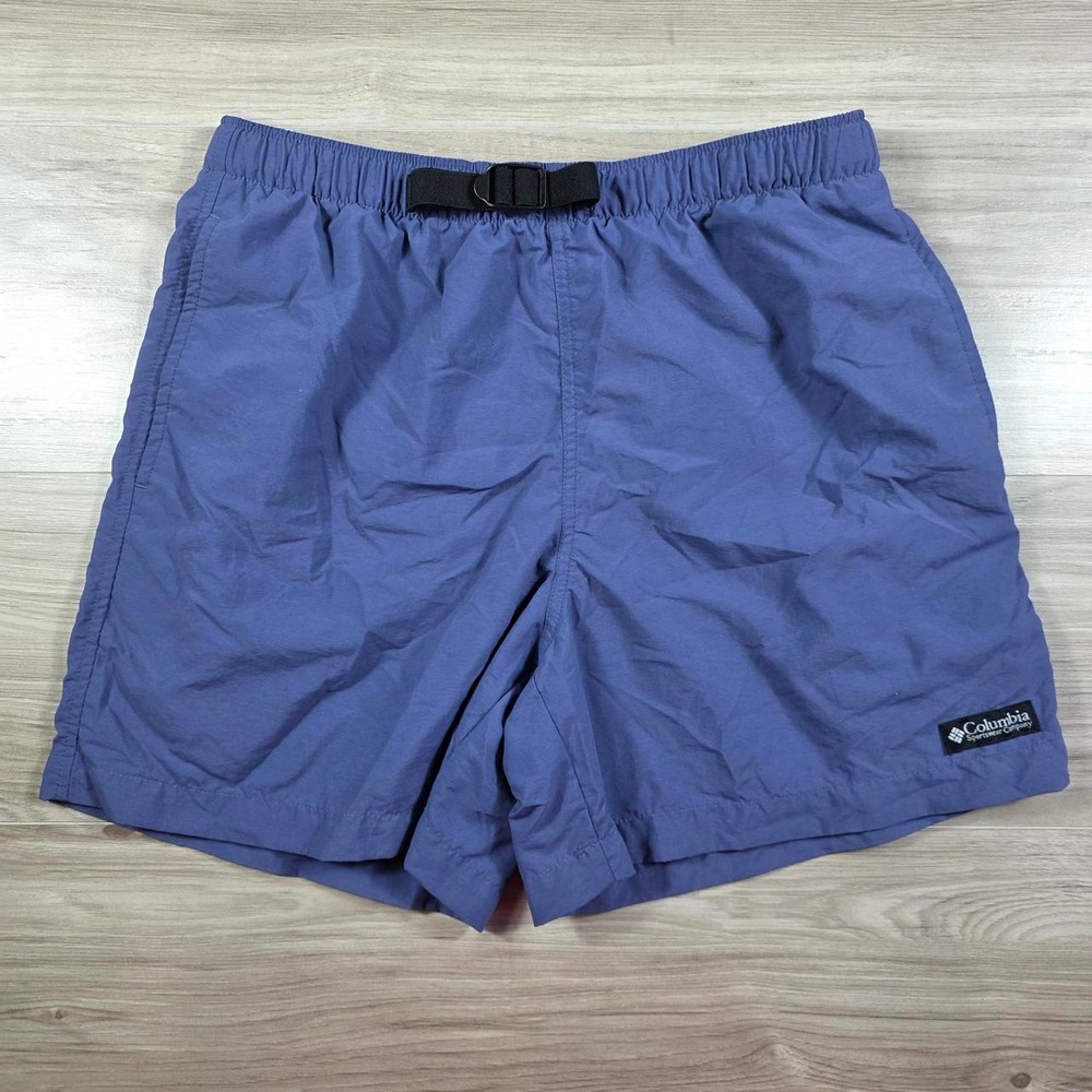 Vintage Columbia Belt Nylon Shorts